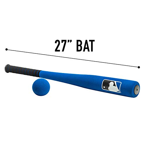 Franklin Sports MLB Kids Foam Baseball Bat + Ball Set