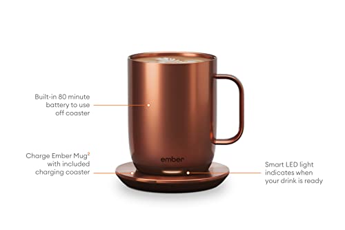 Ember Temperature Control Smart Mug, Heated Coffee Mug