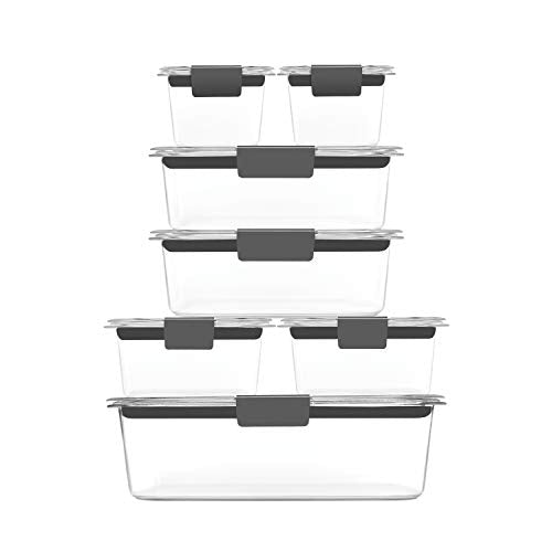 Rubbermaid Brilliance Food Storage Containers with Lids
