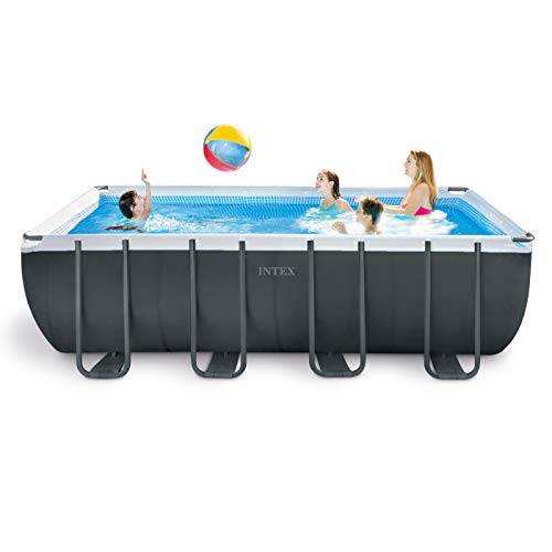 INTEX Pool Set with Sand Filter Pump Makes Backyard Swimming Easy