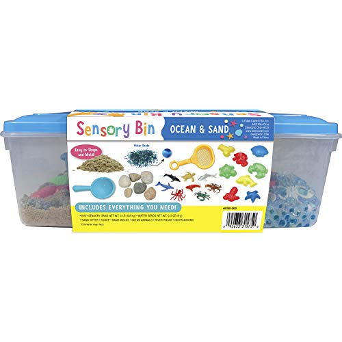 Creativity for Kids Sensory Bin: Ocean and Sand