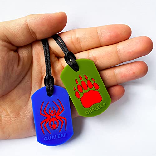 Silicone Chew Necklace for Kids - Chew Pendant Jewelry