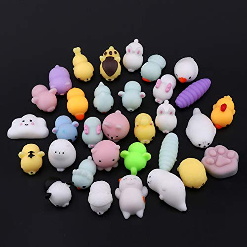 Mochi Squishy Toys, Kawaii Squishies Squeeze Toys, Stress Relief