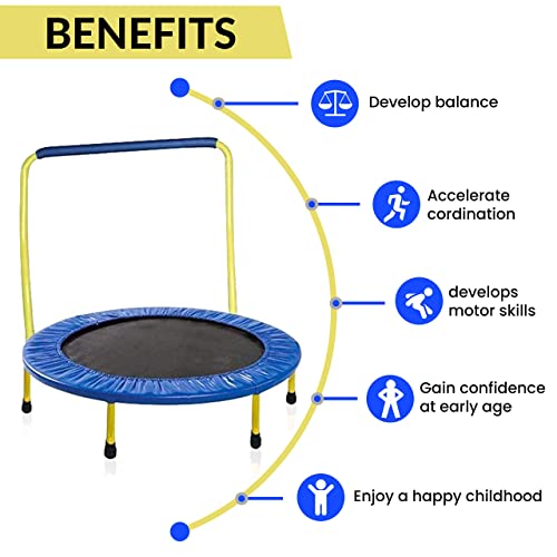 Kids’ Trampoline with Handle
