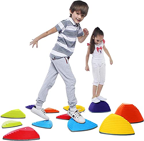 Balance Blocks: Toy Stepping Stones (Indoor/Outdoor)