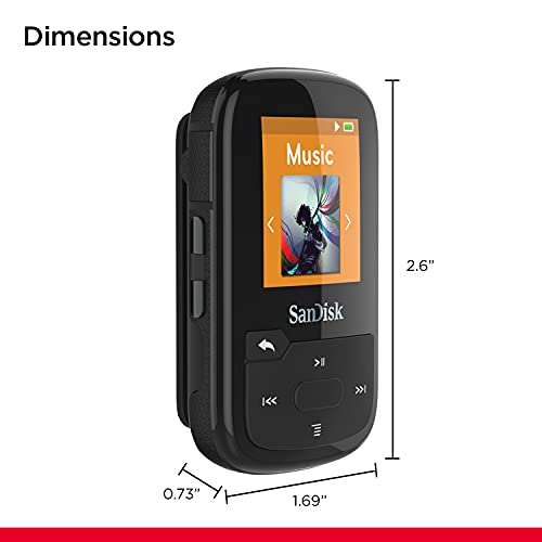 SanDisk 32GB Clip Sport Plus MP3 Player