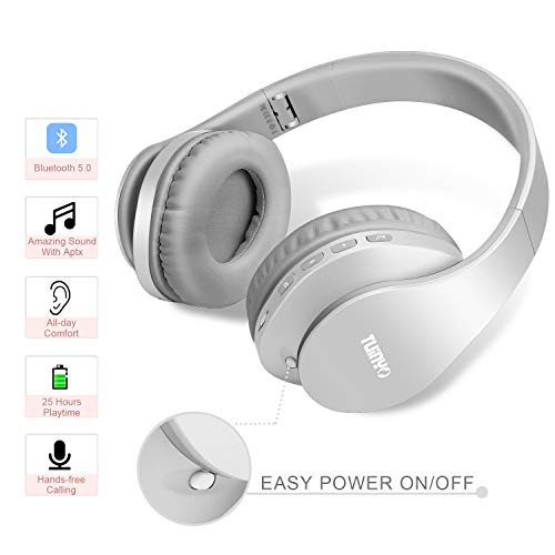 Wireless Over Ear Headphones Bluetooth Headphones