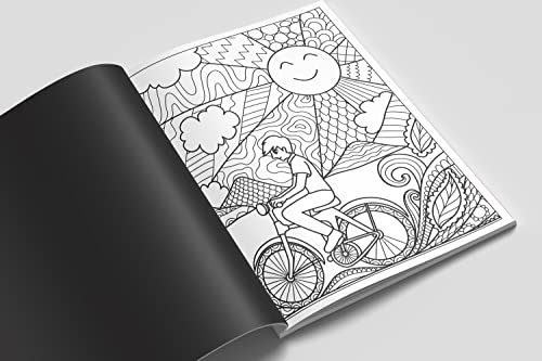 Anxiety Relief Adult Coloring Book: Mindfulness