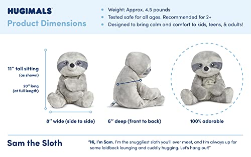 Weighted Stuffed Animal - Anxiety Stress Relief Soothing Sloth Plush