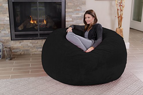 Chill Sack: Giant 5' Memory Foam Bean Bag Chair