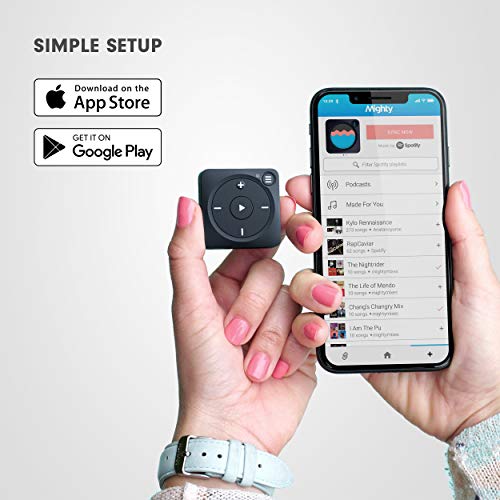 Mighty Vibe Spotify and Amazon Music Player - No Phone Needed