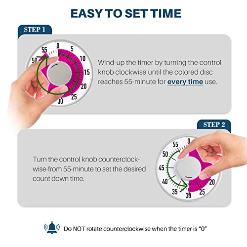 60-Minute Visual Countdown Timer for Kids