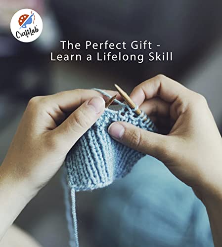 Knitting Kit for Beginners, Includes All Knitting Supplies