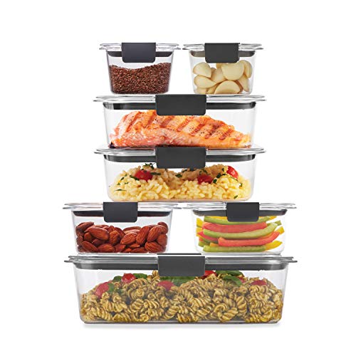 Rubbermaid 10-Piece Brilliance Food Storage Containers with Lids