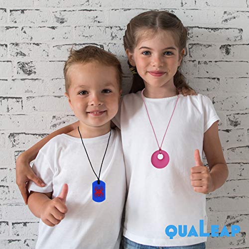 Silicone Chew Necklace for Kids - Chew Pendant Jewelry
