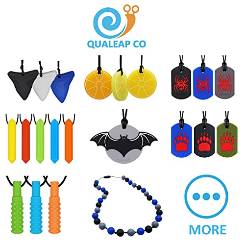 Silicone Chew Necklace for Kids - Chew Pendant Jewelry