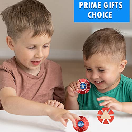 Superhero Fidget Spinners - Metal Set