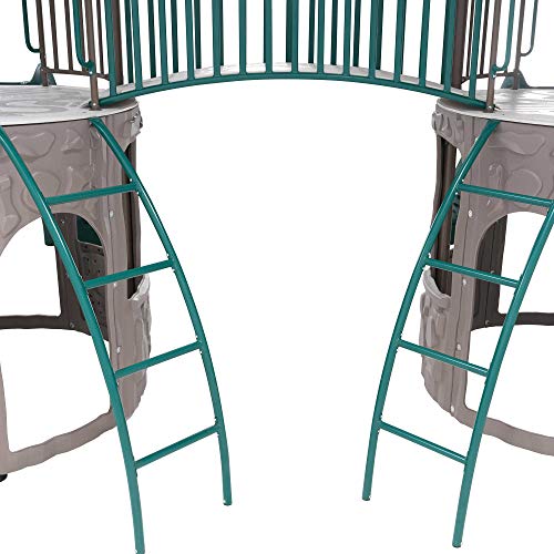 Lifetime Double Adventure Tower with Monkey Bars