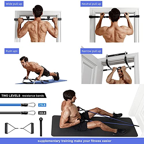 Try a Doorway Pull Up Bar for Exercise and Play