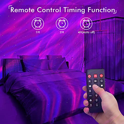 Star Galaxy Projector for Bedroom, Bluetooth Speaker and White Noise