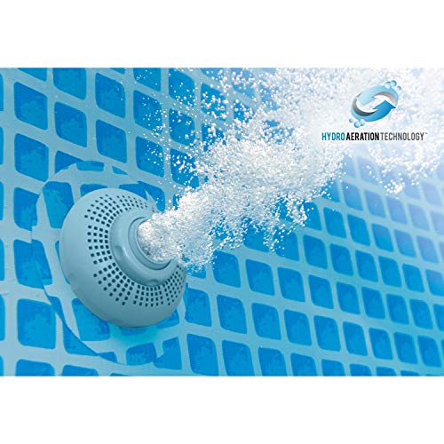 INTEX Pool Set with Sand Filter Pump Makes Backyard Swimming Easy