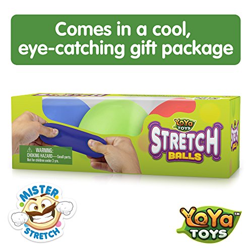 Pull, Stretch and Squeeze Stress Balls