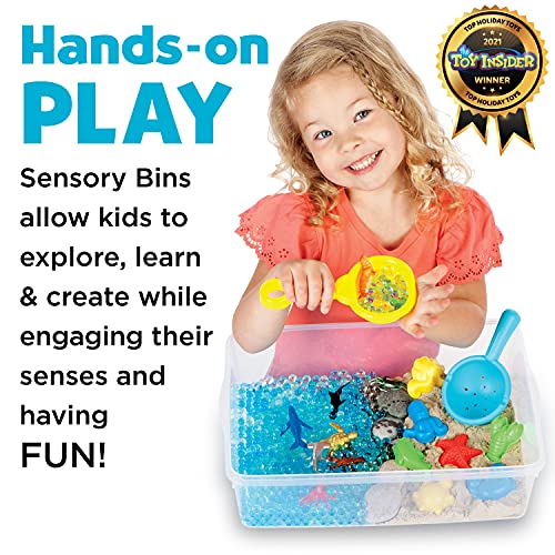 Creativity for Kids Sensory Bin: Ocean and Sand