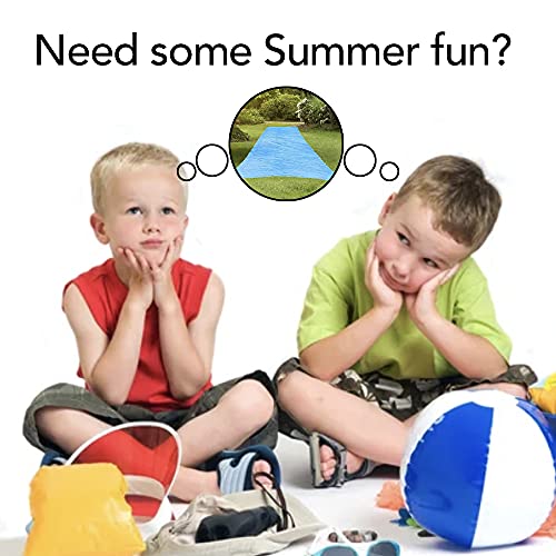 A Huge Slip and Slide is Perfect for Parties (30 Feet Long!)
