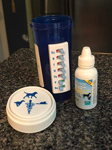 Take-n-Slide Medication Tracker and Reminder~Package of 5 Reusable Pill Trackers | Attach to Your Bottle (NOT Included) | Pill Organizer Alternative