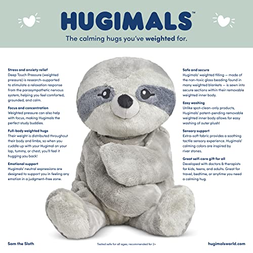 Weighted Stuffed Animal - Anxiety Stress Relief Soothing Sloth Plush