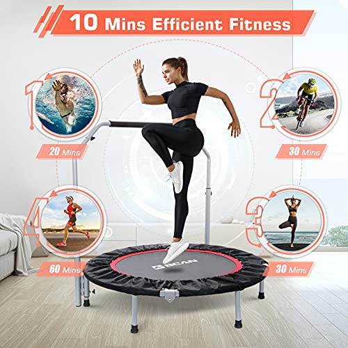 Foldable Mini Trampoline for Adults and Kids