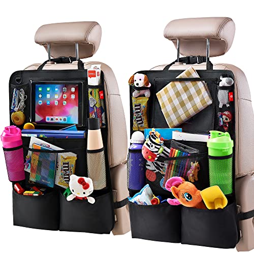 Backseat Car Organizer Corrals all of the “Stuff” You Need for Road Trips and More