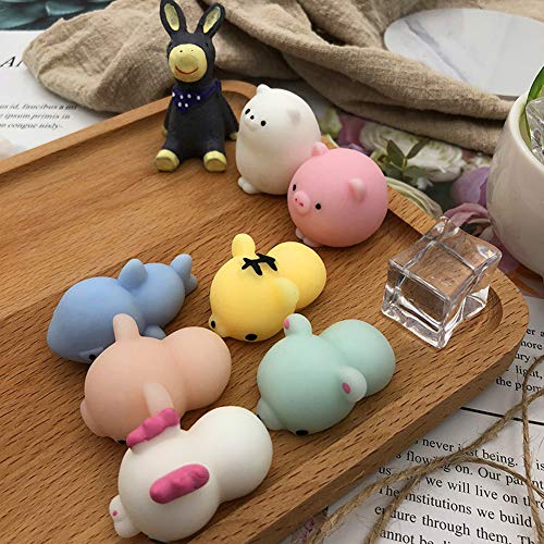 Mochi Squishy Toys, Kawaii Squishies Squeeze Toys, Stress Relief