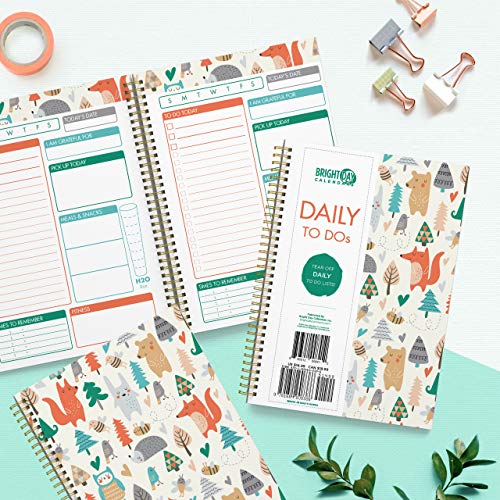 To Do List Daily Task Checklist Planner Time Management Notebook