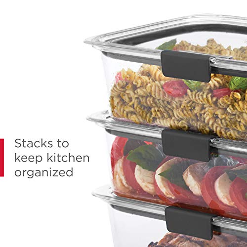 Rubbermaid Brilliance Food Storage Containers with Lids