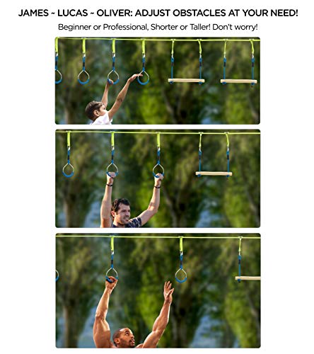 Obstacle Course for Kids | Ninja Warrior Slackline Kit