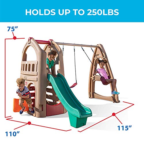 Step2 Naturally Playful Playhouse Climber & Swing Set Extension