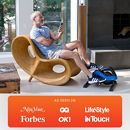 Under Desk Bike Pedal Exerciser, Arm and Leg Mini Exercise Bike