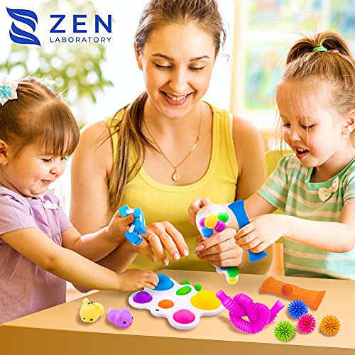 Fidget Toys, Party Favors, Bulk Sensory Toy Pack for Kids, Pop Its