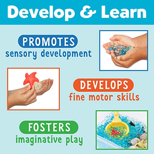 Creativity for Kids Sensory Bin: Ocean and Sand