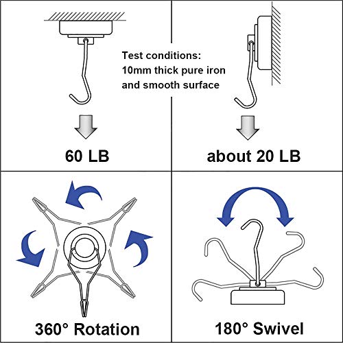 Magnetic Wall Hooks Make Cruise Ship Organization Easier