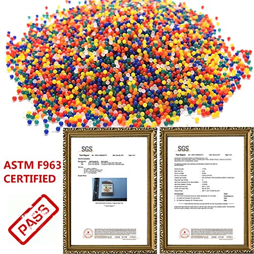 Water Beads Pack Rainbow Mix 50,000 Growing Beads