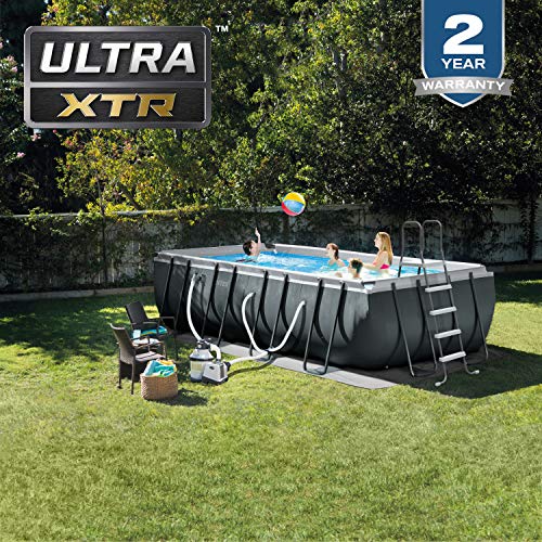 INTEX Pool Set with Sand Filter Pump Makes Backyard Swimming Easy
