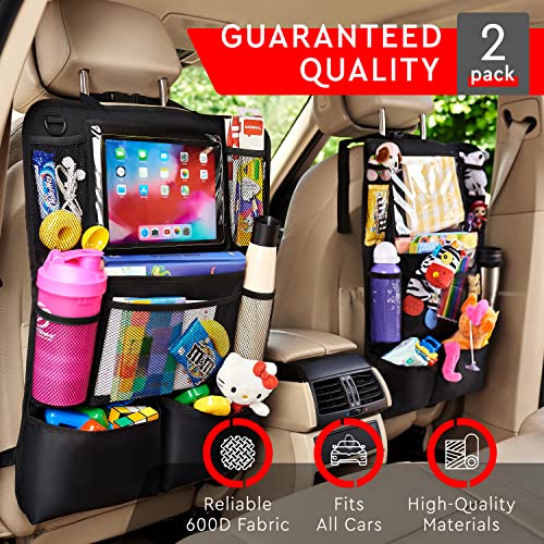 Backseat Car Organizer Corrals all of the “Stuff” You Need for Road Trips and More