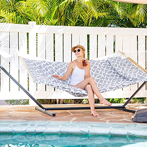 Extra Large Double Hammock with Stand