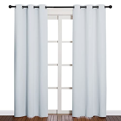 Easy Care Solid Thermal Insulated Room Darkening Curtains