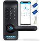 Smart Door Lock, Keyless Entry Door Lock,WiFi Fingerprint Door Lock