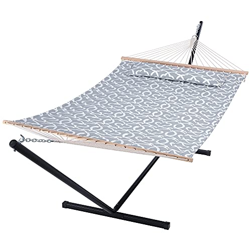 Extra Large Double Hammock with Stand