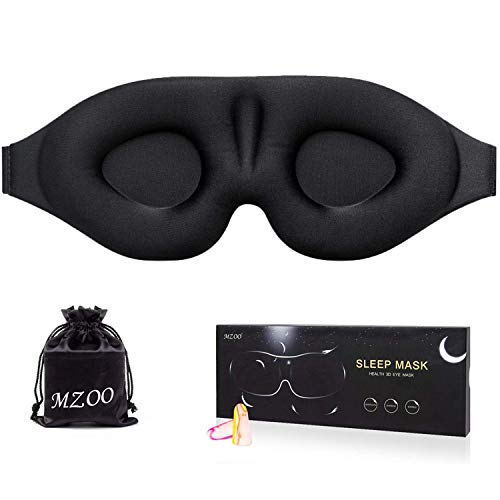 Sleep Eye Mask with 3D Contouring for Comfort