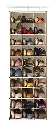 Whitmor 30 Section Hanging Shoe Shelves